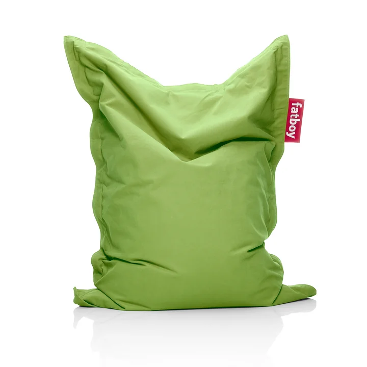Junior beanbag Stonewashed, green by Fatboy