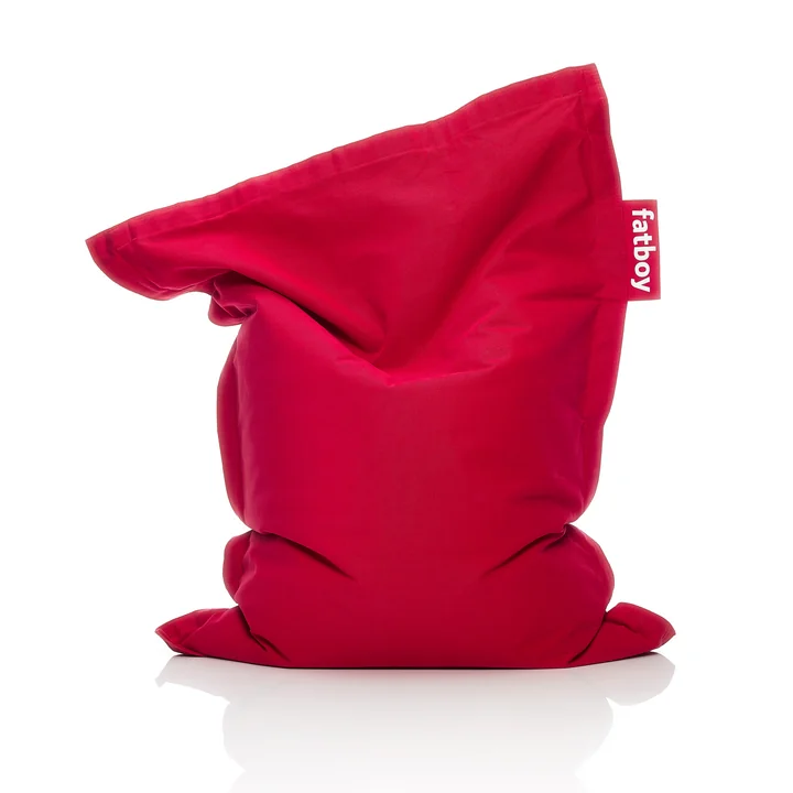 Junior beanbag Stonewashed, red by Fatboy
