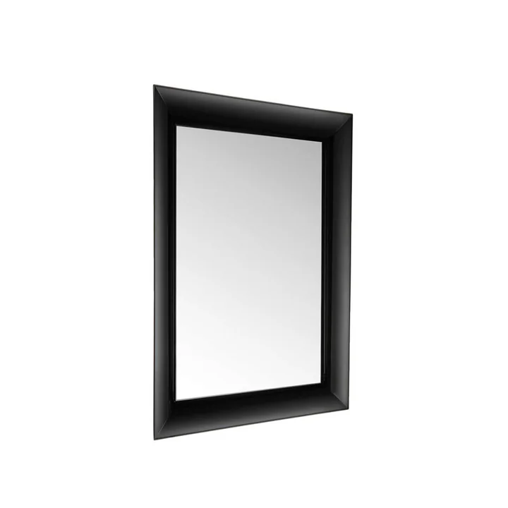 Kartell - François Ghost Mirror, small, black - inclined