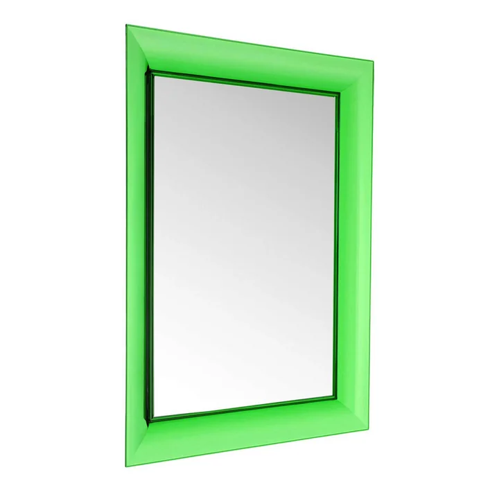 Kartell - François Ghost Mirror, large, green - inclined