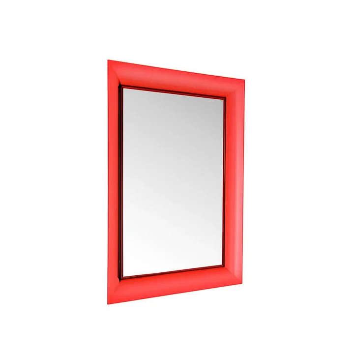 Kartell - François Ghost Mirror, small, red - inclined