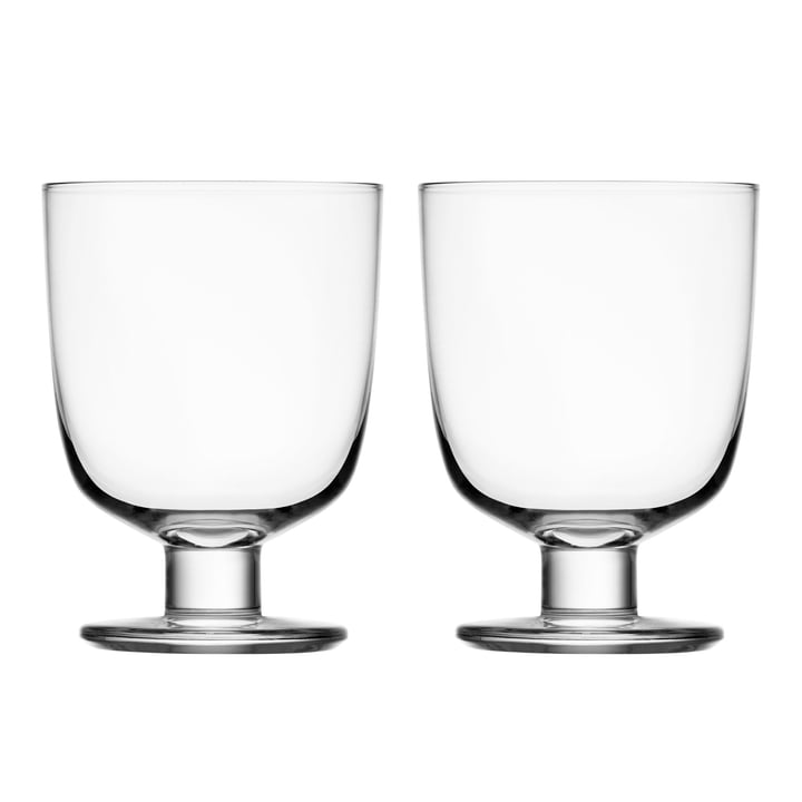 Lempi Glass 34 cl (Set of 2) from Iittala in clear