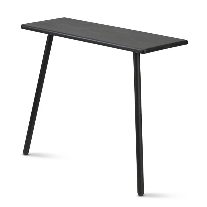 Georg Console table from Skagerak oak wood in black