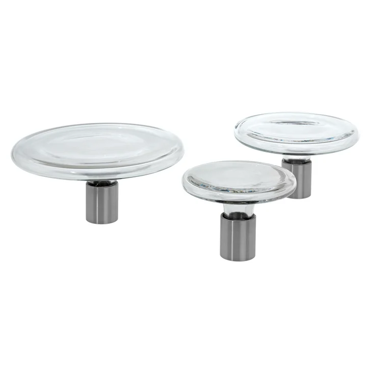 Schönbuch - Bulb Wall Hook Set of 3, clear