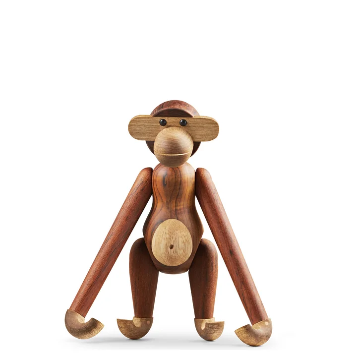 Kay Bojesen wooden monkey 26cm from Rosendahl