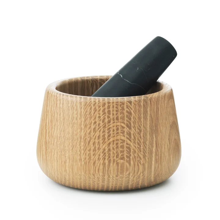 Normann Copenhagen - Craft Mortar with Pestle, black