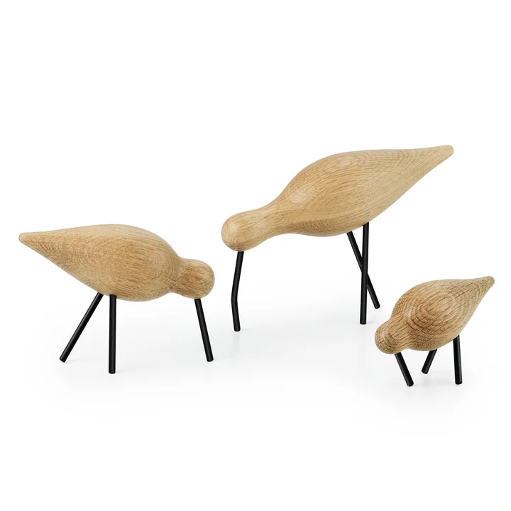 Shorebird from Normann Copenhagen in oak with black steel