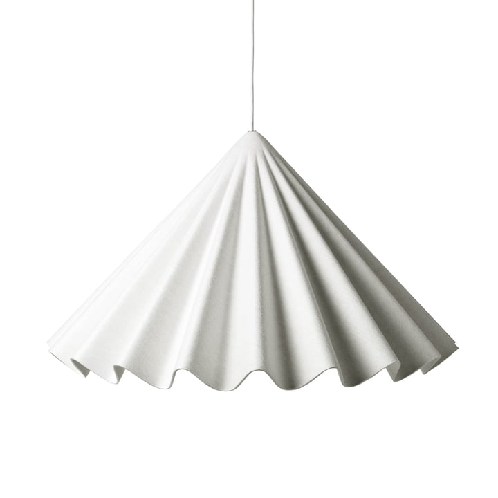 Dancing Pendant lamp from Audo in off white