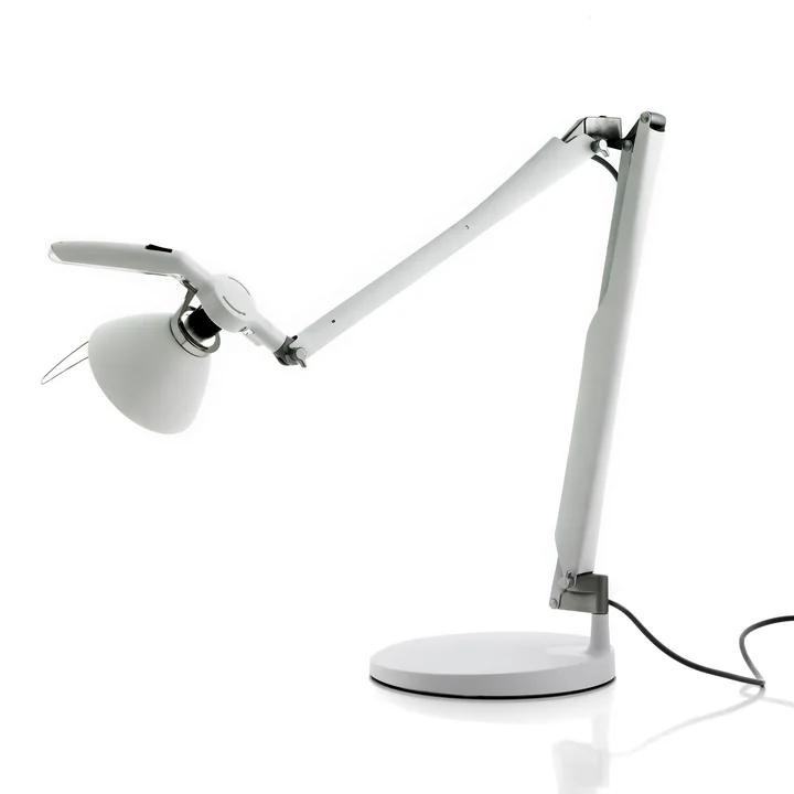 Fortebraccio Desk lamp from Luceplan in white