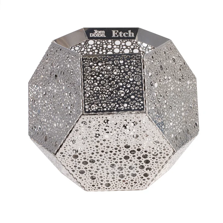 Tom Dixon - Etch Candle Light Holder, steel
