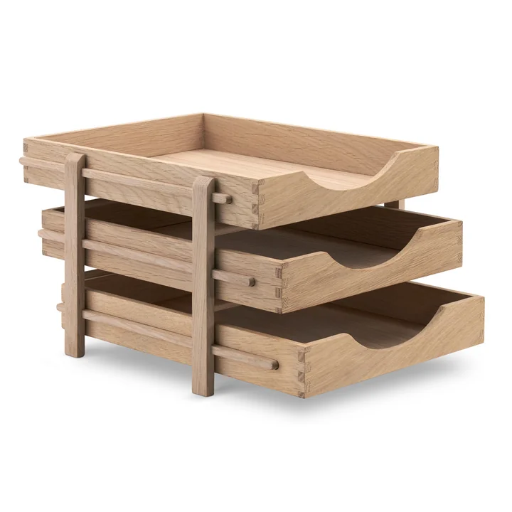 The Dania Letter Tray from Skagerak from oak