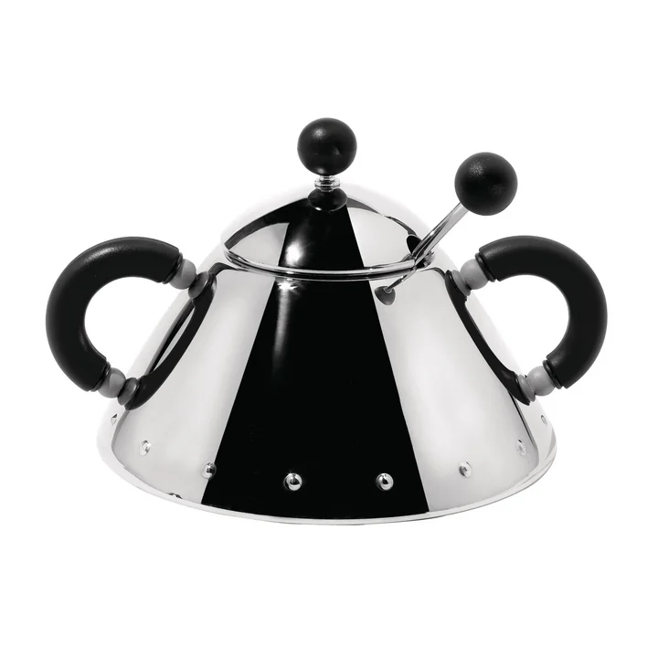 Sugar bowl 9097 B from Alessi