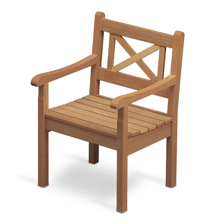 The Skagen chair from Skagerak made of teak