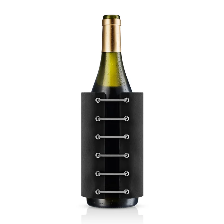 Eva Solo - StayCool wine cooling device, black, with bottle