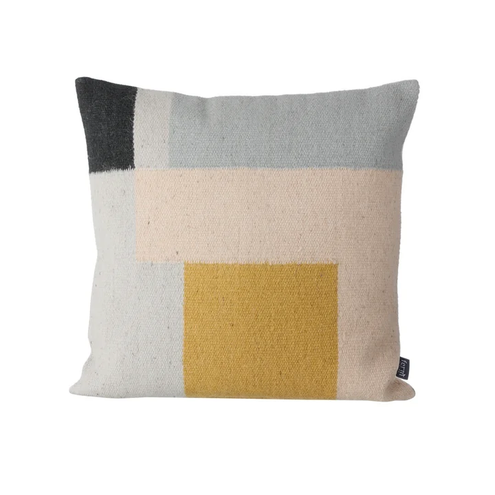 Kelim Cushion by Ferm Living with Squares