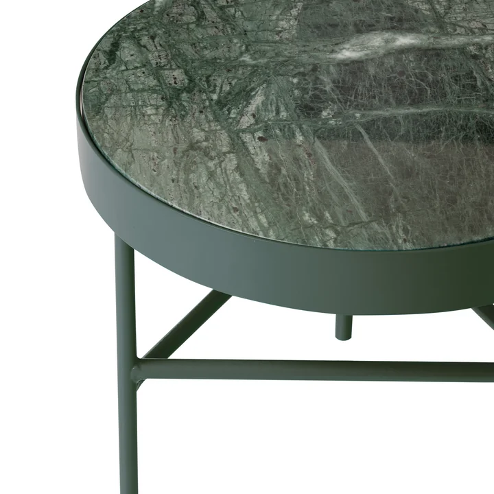 Ferm Living - Marble Table, green