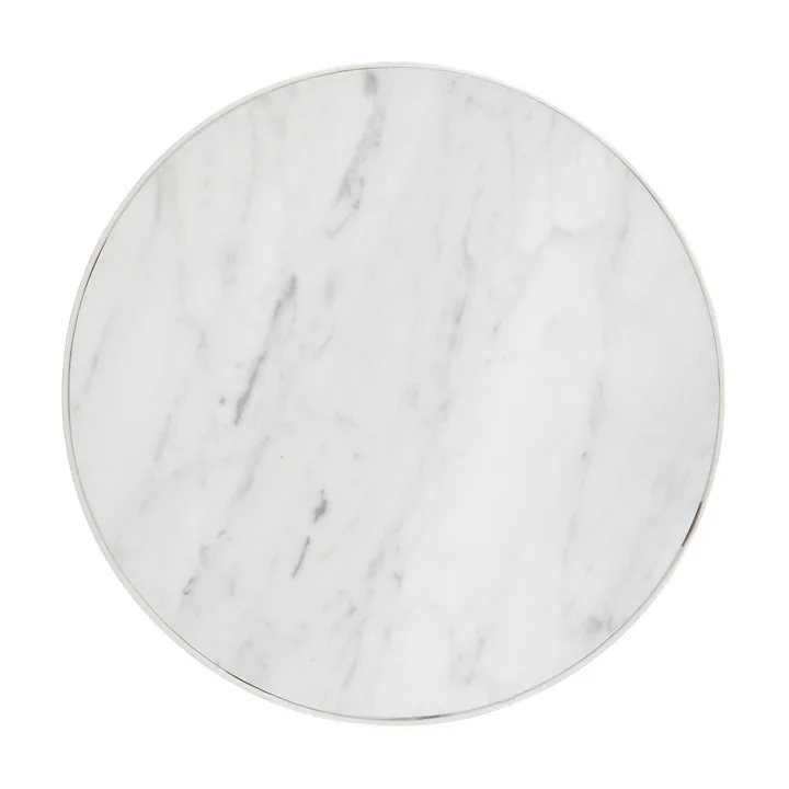 Ferm Living - Marble Table, medium, white
