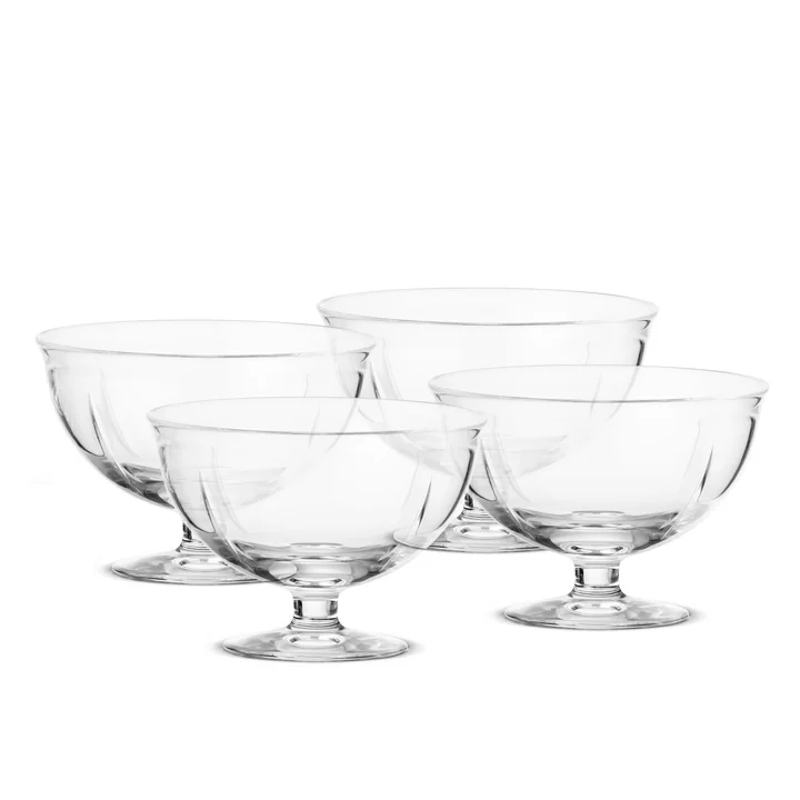 Grand Cru Soft Bowl on foot, set of 4 from Rosendahl