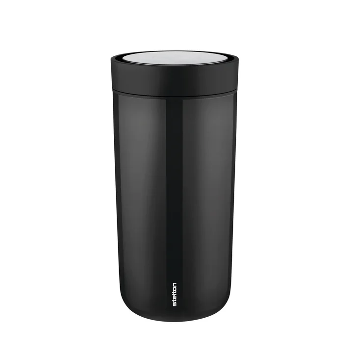 To Go Click Thermo 0.4 l double-walled from Stelton in black metallic