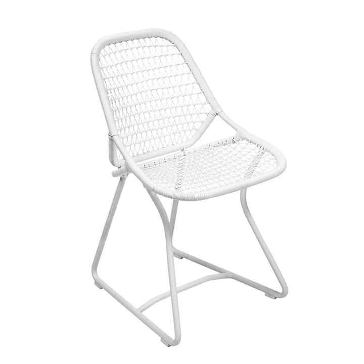 Sixties Chair by Fermob in cotton white
