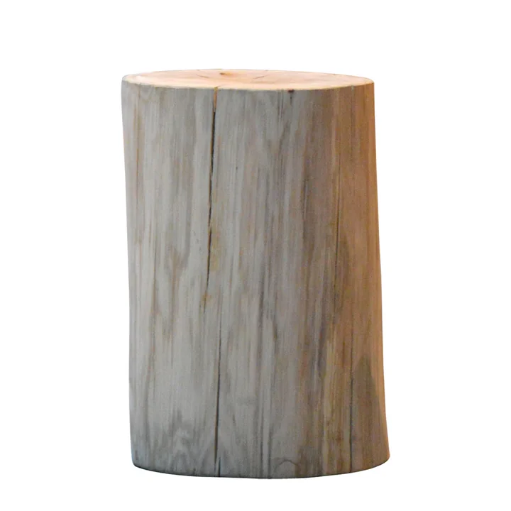 Jan Kurtz - Block Stool, round H 46 cm, oak