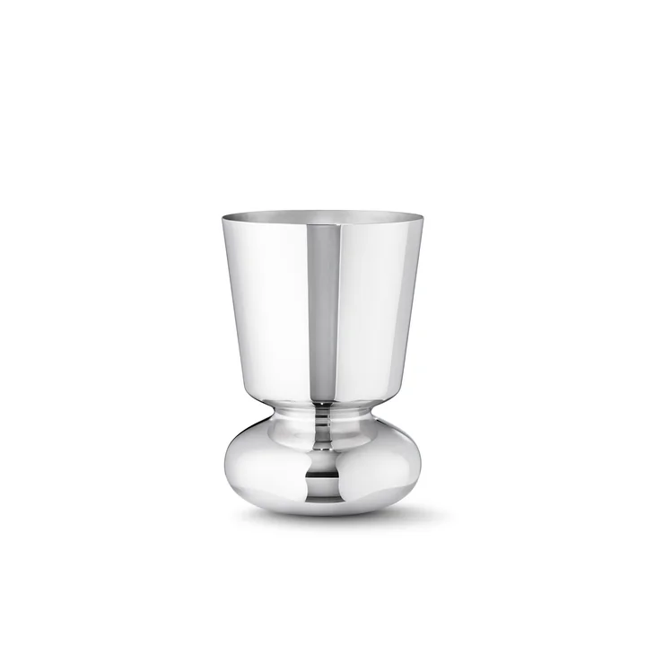 Georg Jensen - Alfredo Vase 220, stainless steel