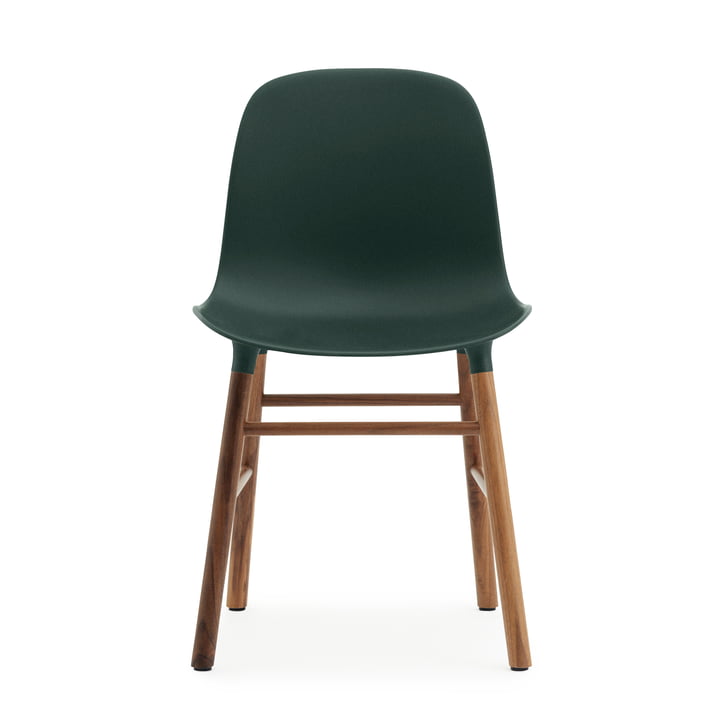 Normann Copenhagen - Form Chair, green / walnut