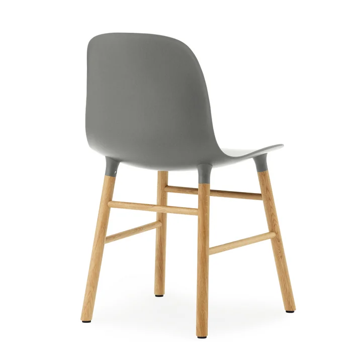 Normann Copenhagen - Form Chair, grey / oak