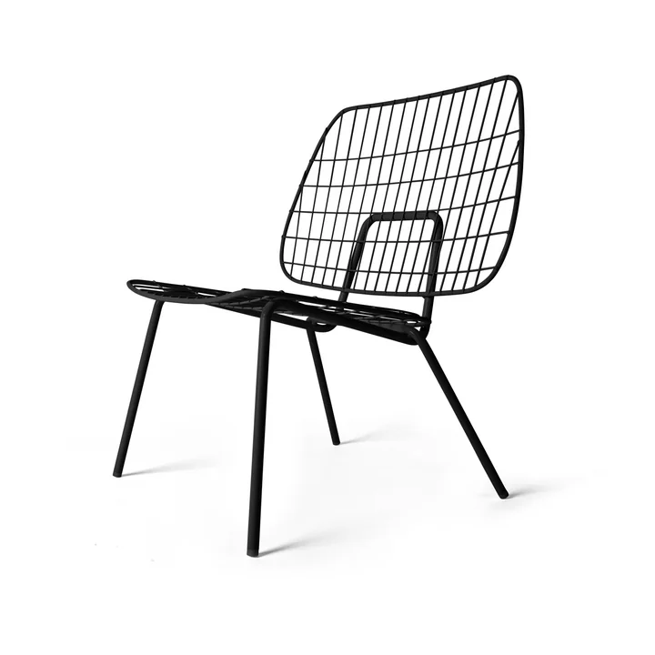 WM String Lounge Chair from Audo in black