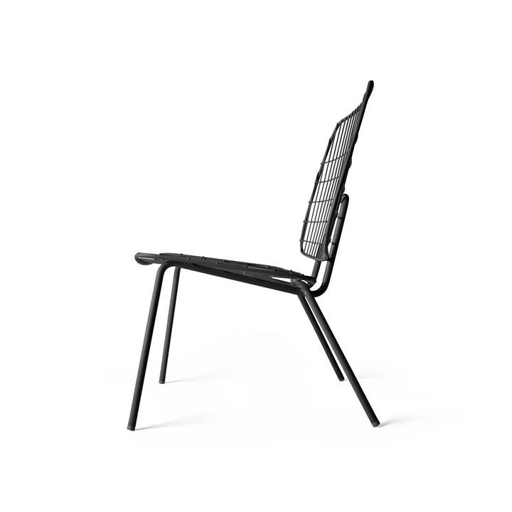 WM String Lounge Chair from Audo in black