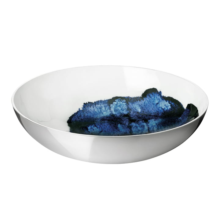 The Stockholm bowl Aquatic from Stelton in large Ø 40 cm
