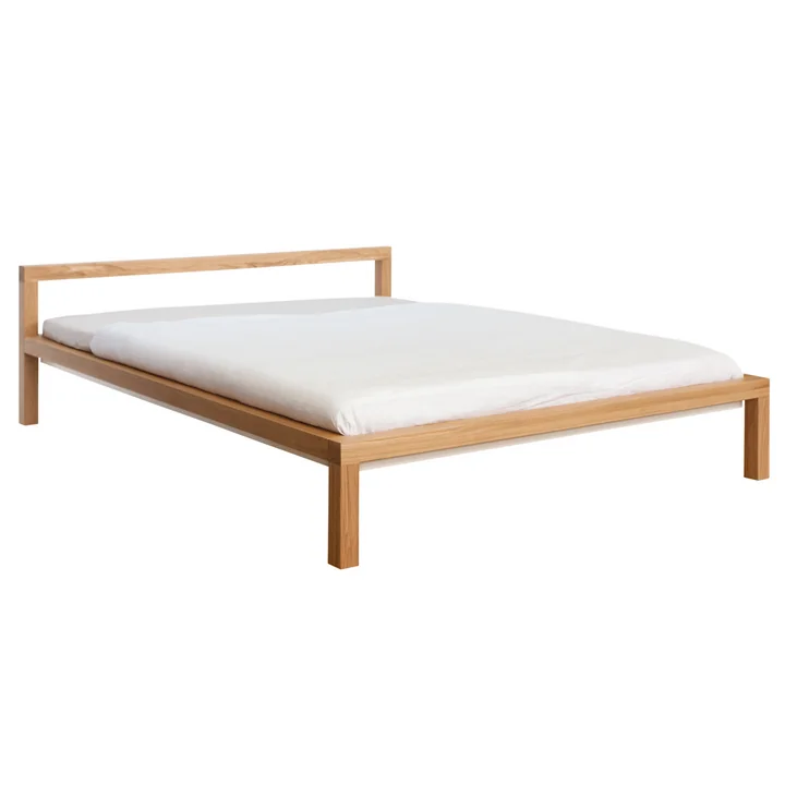 The Pure Wood Hans Hansen bed is minimalist