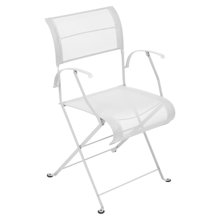 Dune Folding chair from Fermob in cotton white