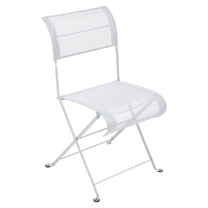 Dune Folding chair by Fermob in cotton white
