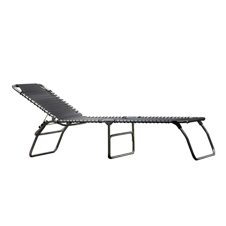 Amigo XXL Tripod lounger in black from Fiam