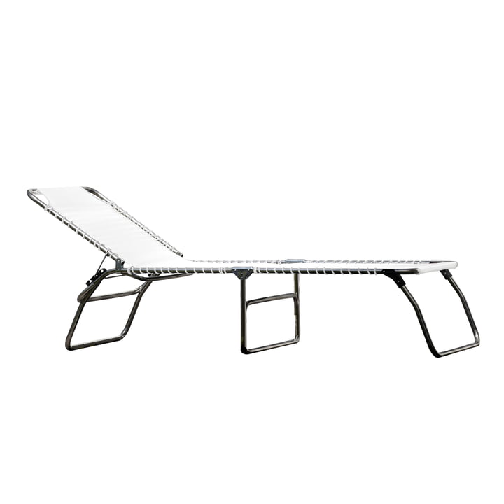 Amigo XXL Three-legged lounger in white from Fiam