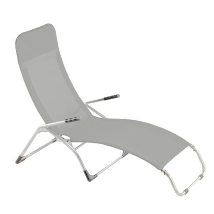 Fiam - Terrace lounger Samba , aluminum / gray