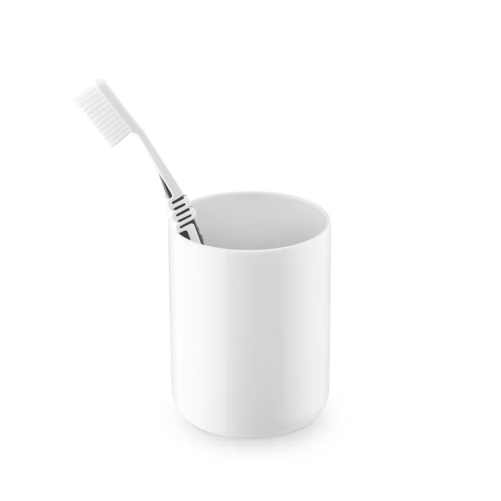 Lunar drinking cup by Authentics in white