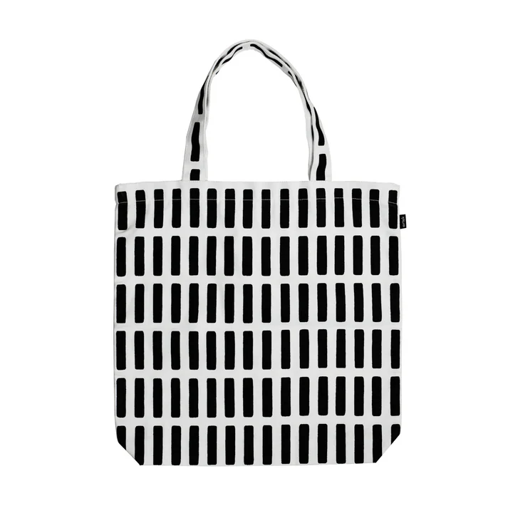 Siena Fabric bag from Artek in the design black / white