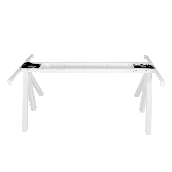 Works Height-adjustable table frame from String in white