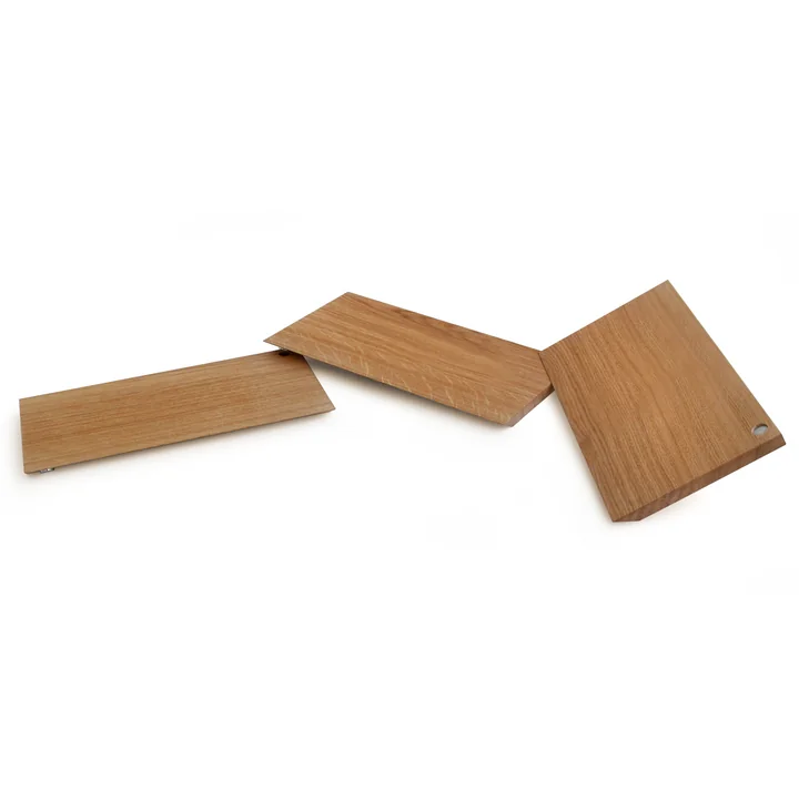 side by side - Fruit Bowl OhLáLá, oak oiled, installation step 2