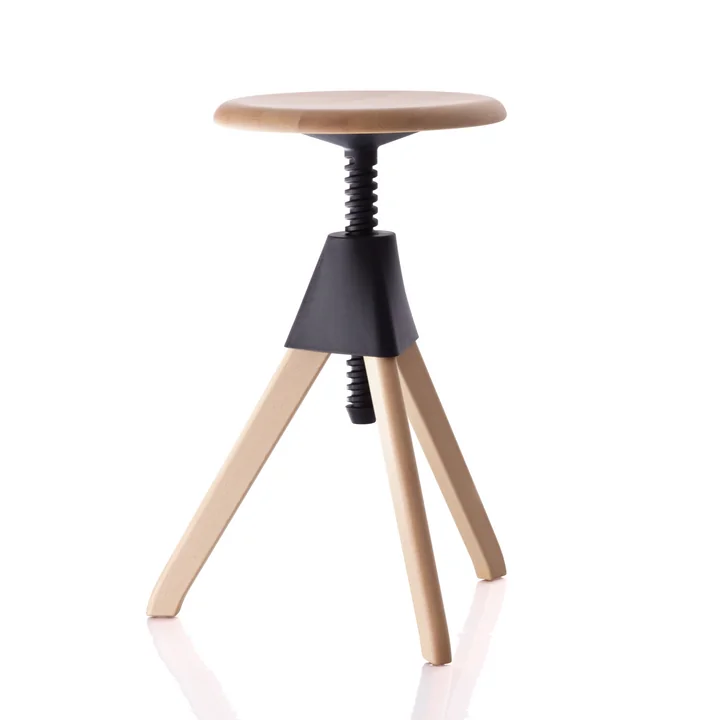 Magis - Jerry The Wild Bunch Stool (50-60 cm), black