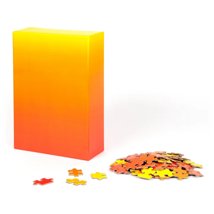 Areaware - Gradient Puzzle , red / yellow