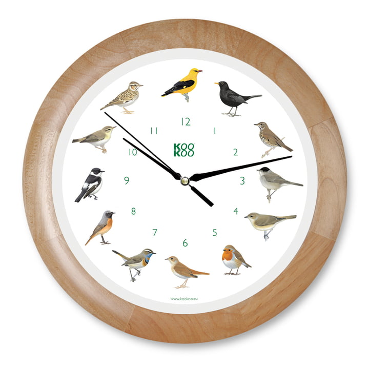 Singing Bird Wall Clock By KooKoo