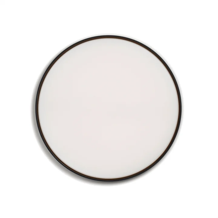 Flos - Clara Wall and Ceiling Lamp LED, white with decoration ring in black