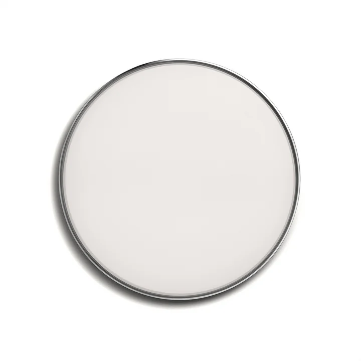 Flos - Clara Wall and Ceiling Lamp LED, white with decoration ring in chrome