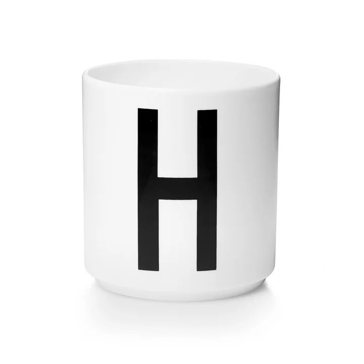 Design Letters - AJ Porcelain Cup H