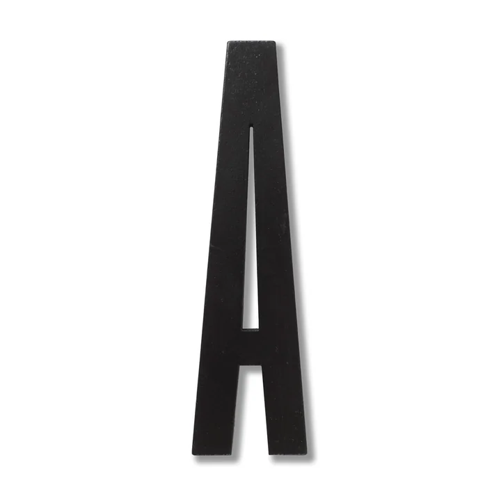 Wooden Letters Indoor A by Design Letters in Black