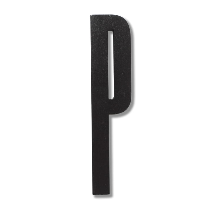 Wooden Letters Indoor P by Design Letters in Black