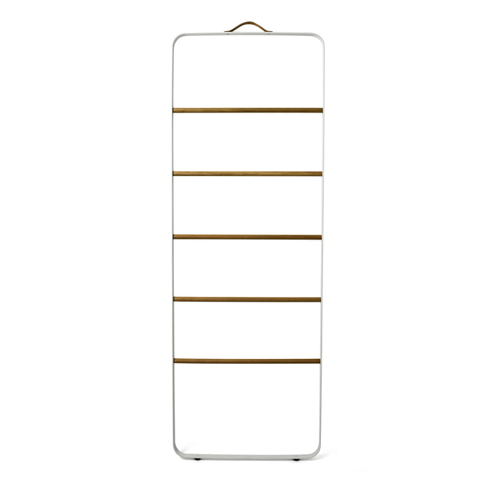 Menu - Towel Ladder, white / light oak